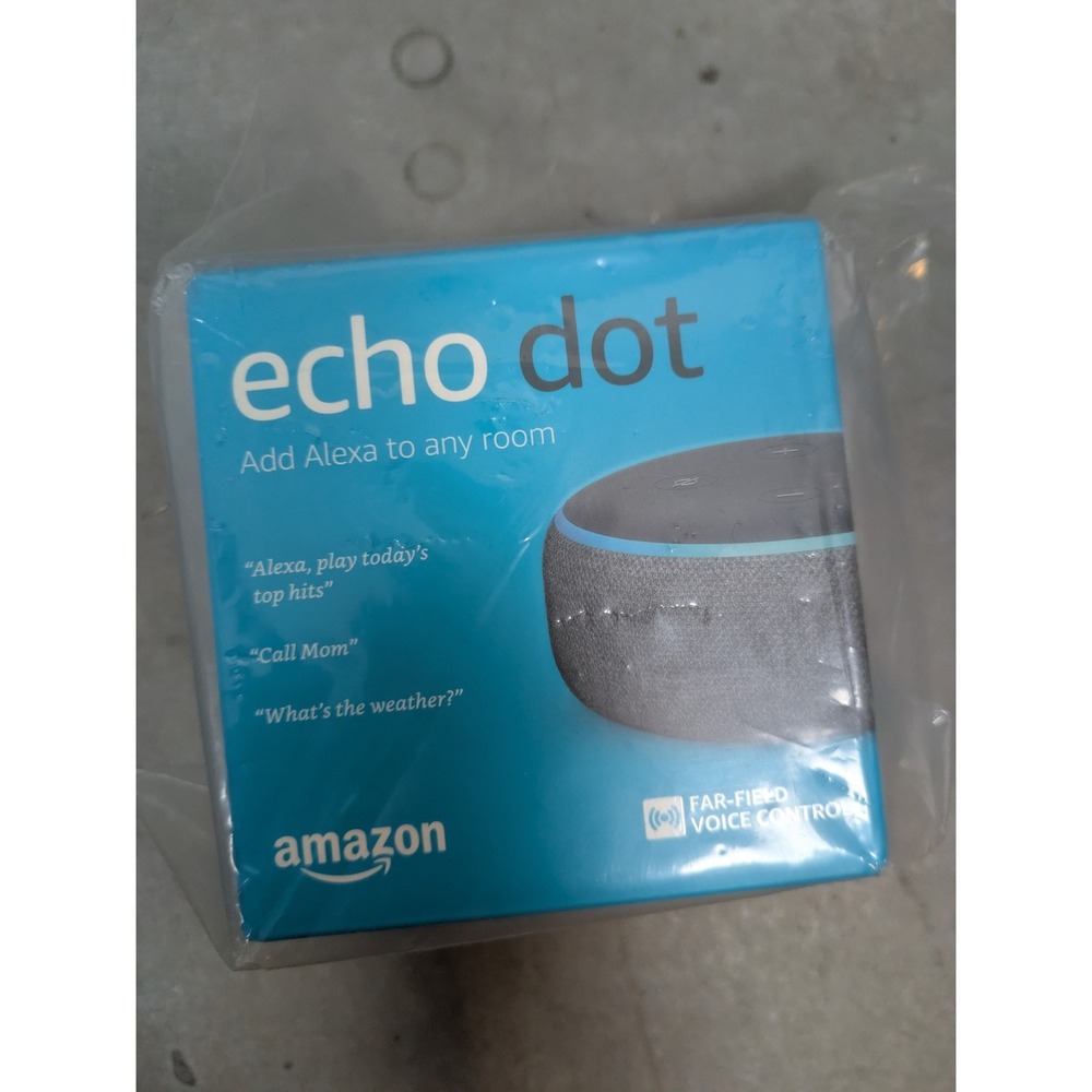 NEW Amazon Echo Dot Smart Speaker Charcoal 2nd Generation Alexa Voice Control